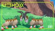 Gogoat's Pokedex picture in Pokemon Scarlet and Violet (Image via The Pokemon Company)